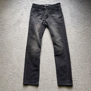 Blue Rag Jeans Teens Size 12 x 26 Black Mid Rise Straight Leg Skinny